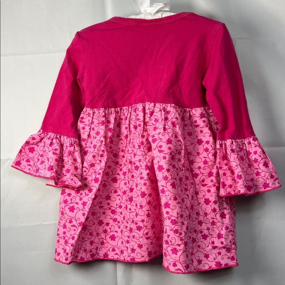 Classic Whimsy pink floral dress size 2T - Picture 6 of 12